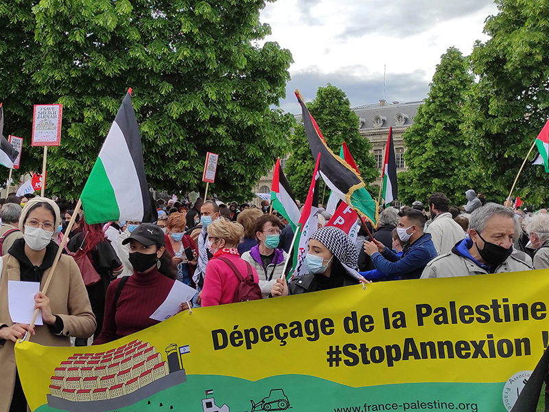 « Stop à l’agression israélienne contre les Palestiniens de Jérusalem ! »