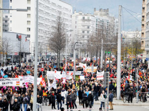 Retraites manifestation grenoble