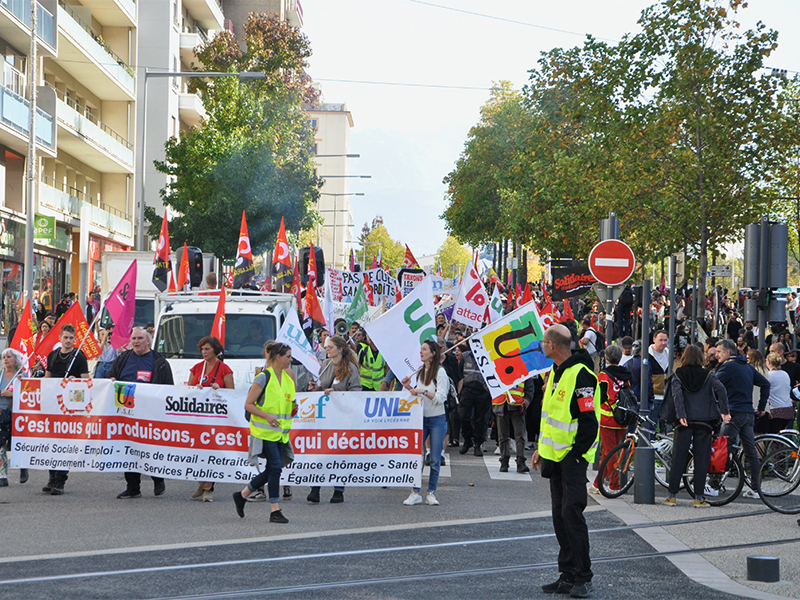 Isère. Nombreuses manifestations ce 18 octobre