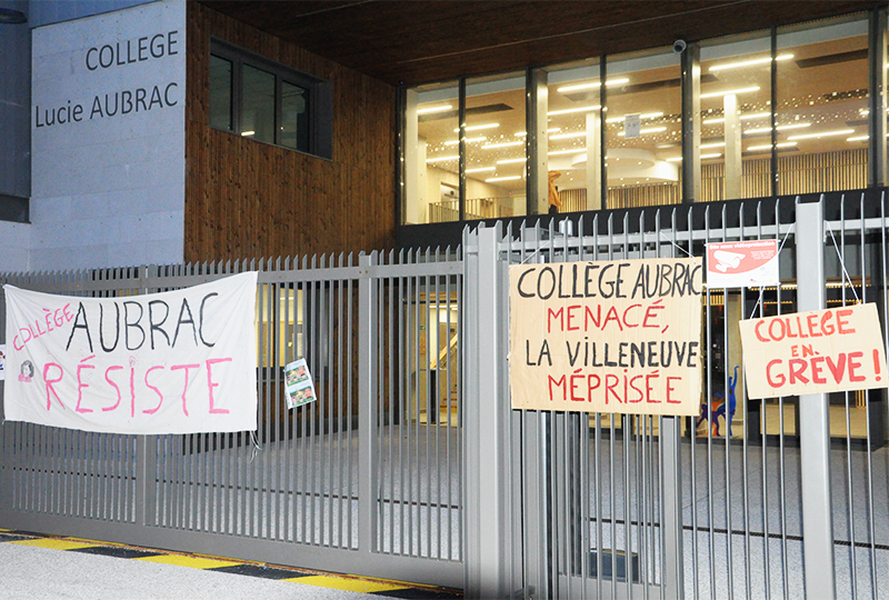 Grenoble Education prioritaire Grève