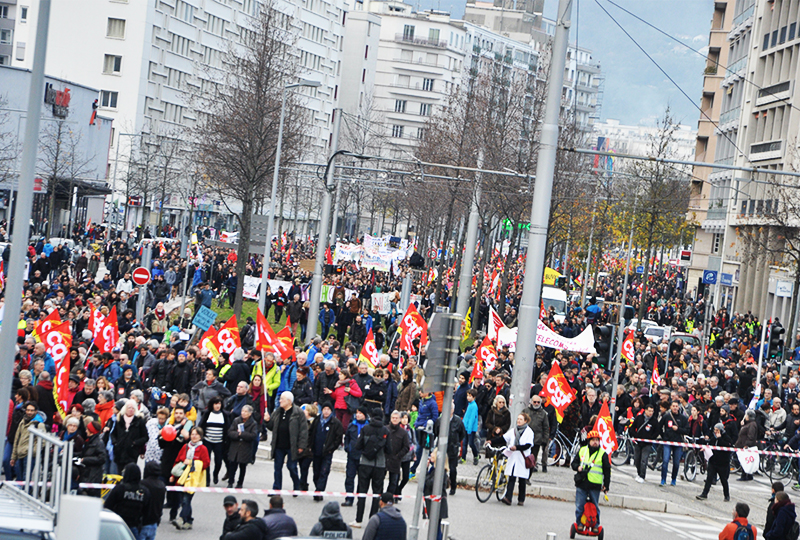 Isère. Grèves et manifestations le 19 janvier