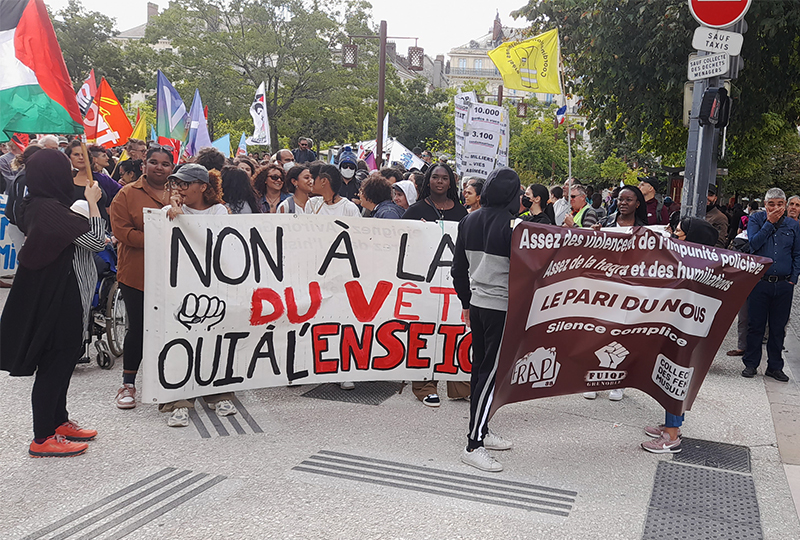 Grenoble. 1500 personnes contre le racisme et les violences policières
