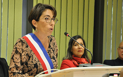 Amandine Demore élue maire d’Échirolles
