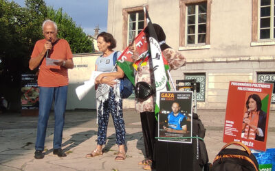 Grenoble, rassemblement pour réagir à l’enfer de Gaza