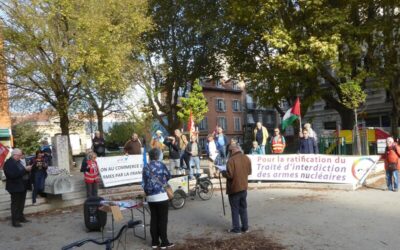 Grenoble. Une marche pour la paix, contre les guerres médiatisées et les conflits oubliés