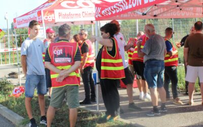 Salaise-sur-Sanne. La CGT mobilisée contre la répression syndicale à Hexcel