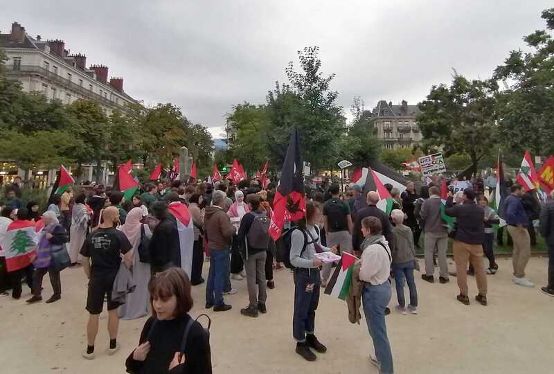 Grenoble. Des rassemblements de solidarité avec le peuple libanais, victime des bombardements israéliens