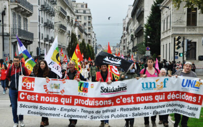 Grève du 1er octobre : des manifestants dans les rues en Isère pour les salaires, les retraites et la défense des services publics