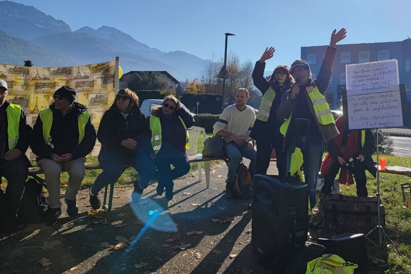 image article Crolles. Les gilets jaunes réunis pour leurs six ans de lutte