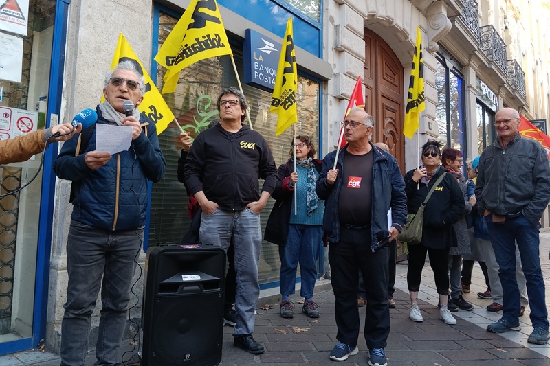 image article Grenoble. Fronde contre la fermeture du bureau de poste Alsace-Lorraine