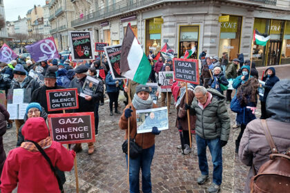 image article Grenoble. « Gaza, oui c’est un génocide ! » Le cri du cœur des manifestants