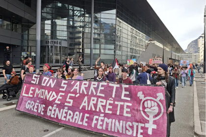 image article Grenoble. Cinq mille personnes dans les rues pour la grève féministe