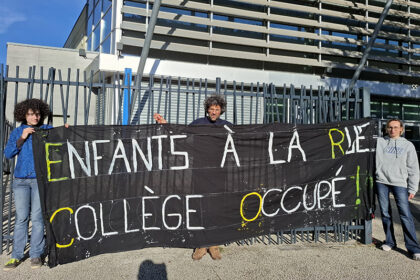 image article Grenoble. Après l’occupation du gymnase du collège Vercors, la famille relogée à l’hôtel