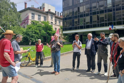 image article Grenoble. Solidarité avec la prof de Sens suspendue pour l’hommage aux victimes de Gaza