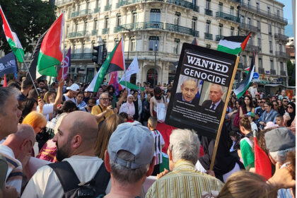 image article Flottille pour Gaza : 2000 manifestants à Grenoble après l’arraisonnement du Madleen