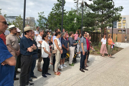 image article Saint-Martin-d’Hères. Hommage à Madeleine Riffaud