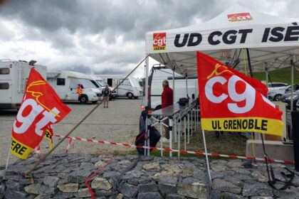 image article Tour de France. La CGT vous accueille au col du Glandon
