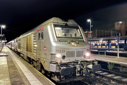image article La ligne des Alpes accueille le train de nuit Paris-Briançon