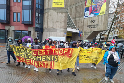 image article Occupation du siège de la Métropole. Le PCF Isère lance un appel aux dons