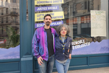 image article Municipales. Nadia Belaïd et Thomas Simon, binôme choisi par le Grenoble Alpes collectif