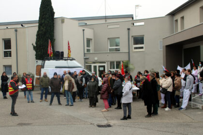 image article Péage-de-Roussillon. Mouvement de colère à l’Ehpad Bellefontaine