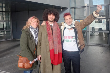 image article Grenoble. Le militant Jo Morlighem face aux juges : le procès du « soutien à la Palestine »