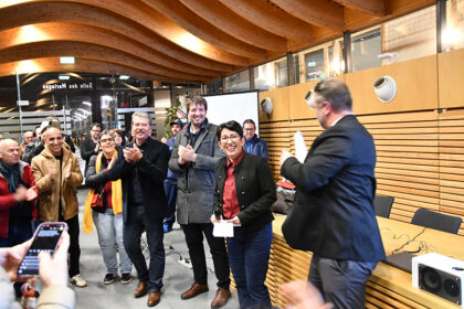 image article Municipales. Amandine Demore élue à Échirolles, Philippe Cardin battu à Meylan