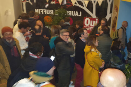 image article Municipales à Grenoble. Laurence Ruffin et Alain Carignon au coude-à-coude