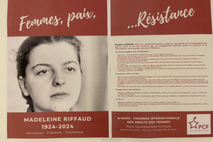 image article Fontaine. Une exposition sur les résistantes et la femmes en lutte pour la paix