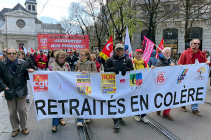 image article Les retraités dans la rue à l’occasion de la journée d’action nationale