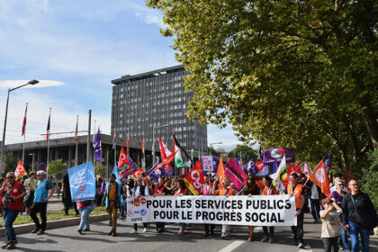 image article Grenoble. 7000 manifestants pour défendre les services publics et refuser l’austérité